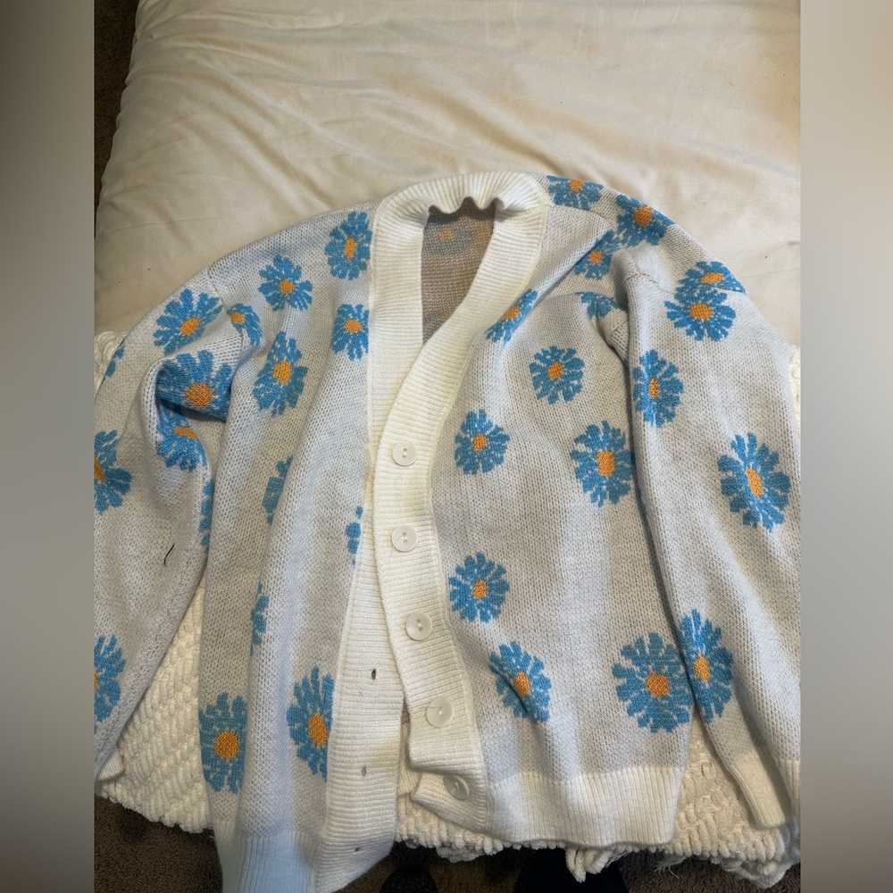 Flower cardigan